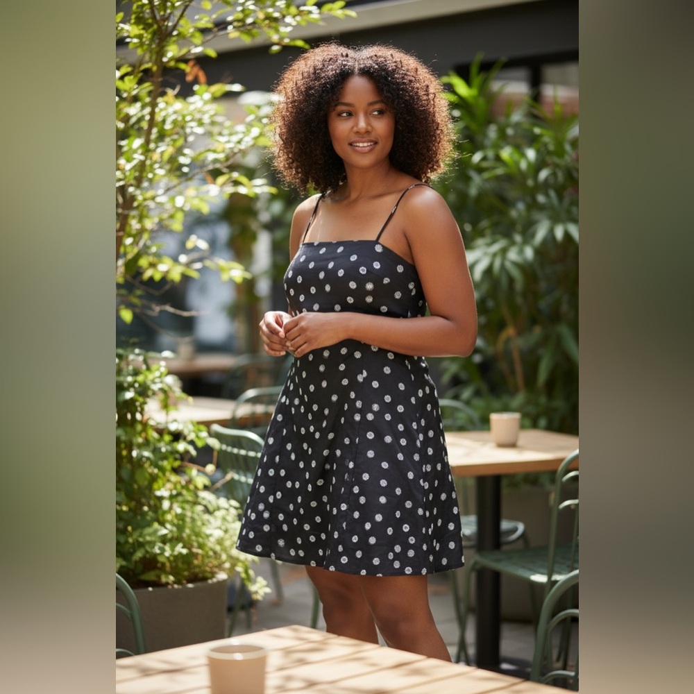 STINE GOYA Aly Daisy mini dress size large